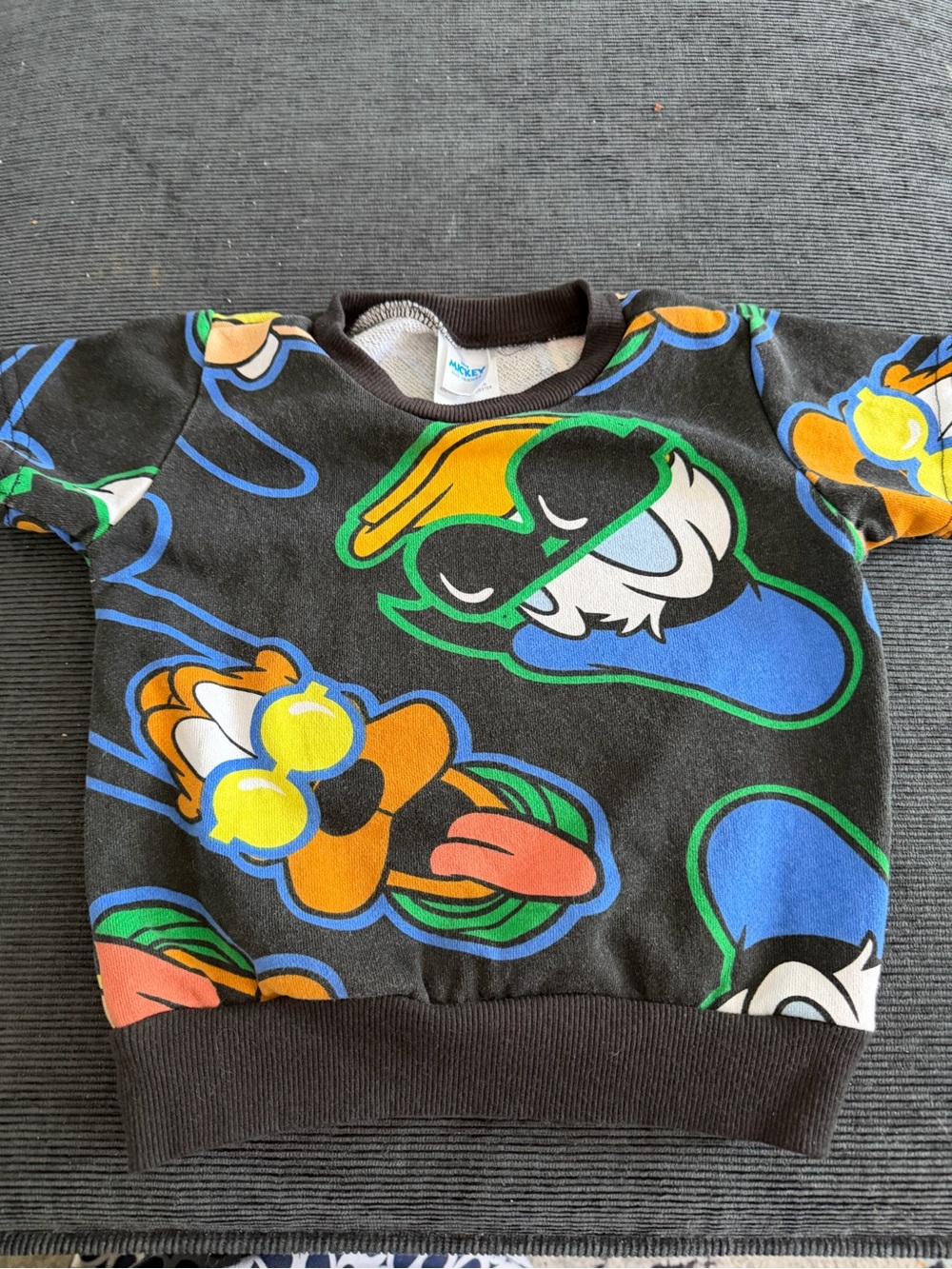 Toddler Black Character Sweatshirt